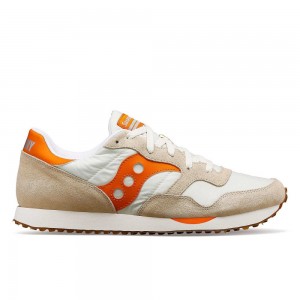 Saucony DXN Trainer Beige Orange | AWXFK-6720