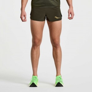 Saucony Elite Split Short Umbra | HJNYS-4618