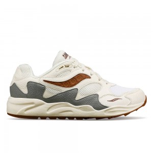 Saucony Grid Shadow 2 Mushroom Brown | WVQKC-8472