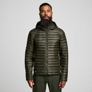 Saucony Hurricane Insulated Jacket Umbra | HWEUX-5903