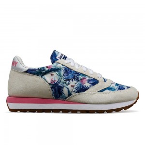 Saucony Jazz 81 Floral White | SIZMF-3279