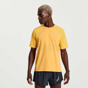 Saucony Pinnacle Short Sleeve Orange | XSBKP-5269