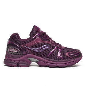 Saucony ProGrid Triumph 4 Chroma Purple | MJIOG-7690