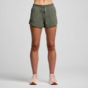 Saucony Triumph 3" Short Bough Heather | IFMGC-6340