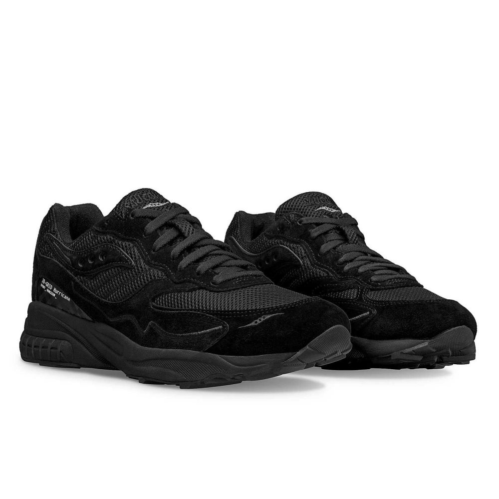 Saucony 3D Grid Hurricane Event Horizon Black | VCNAH-1230