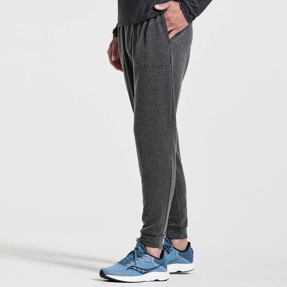 Saucony Boston Pant Black | DUKWC-5138