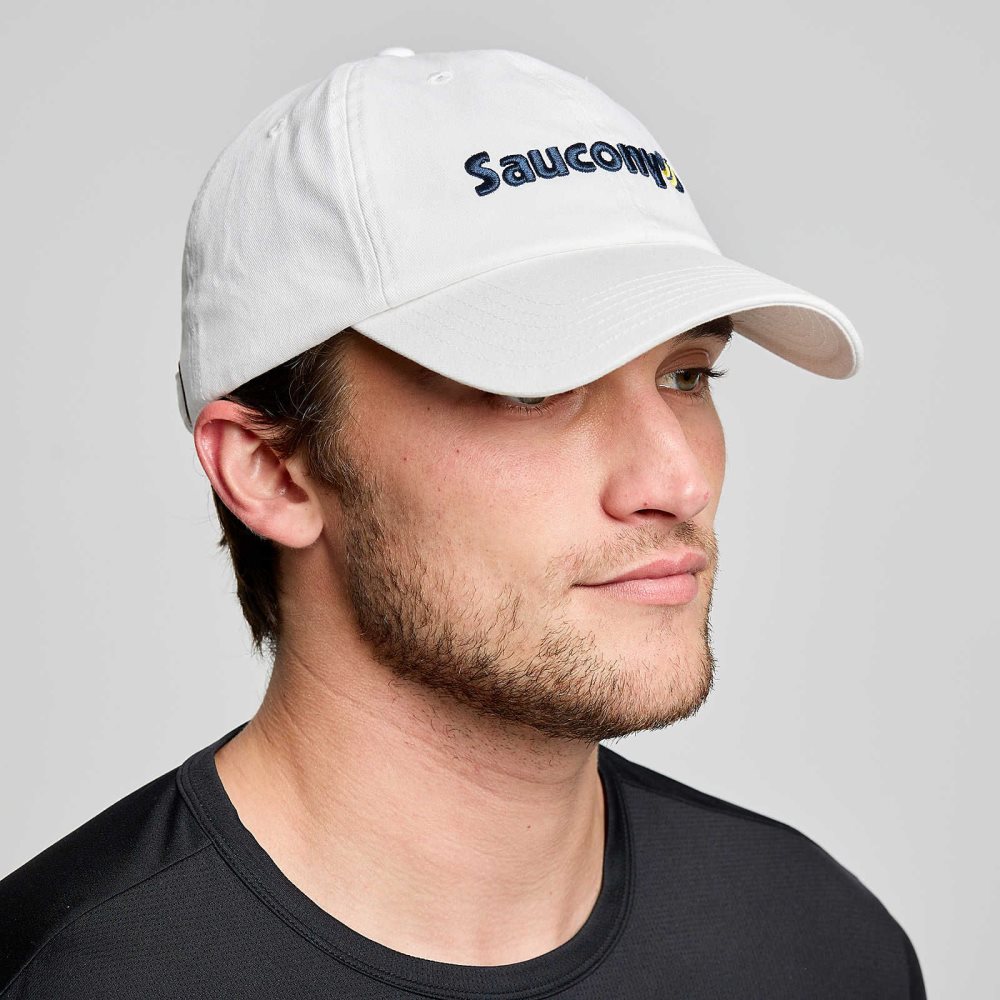 Saucony Classic Hat White | JGWXI-3265