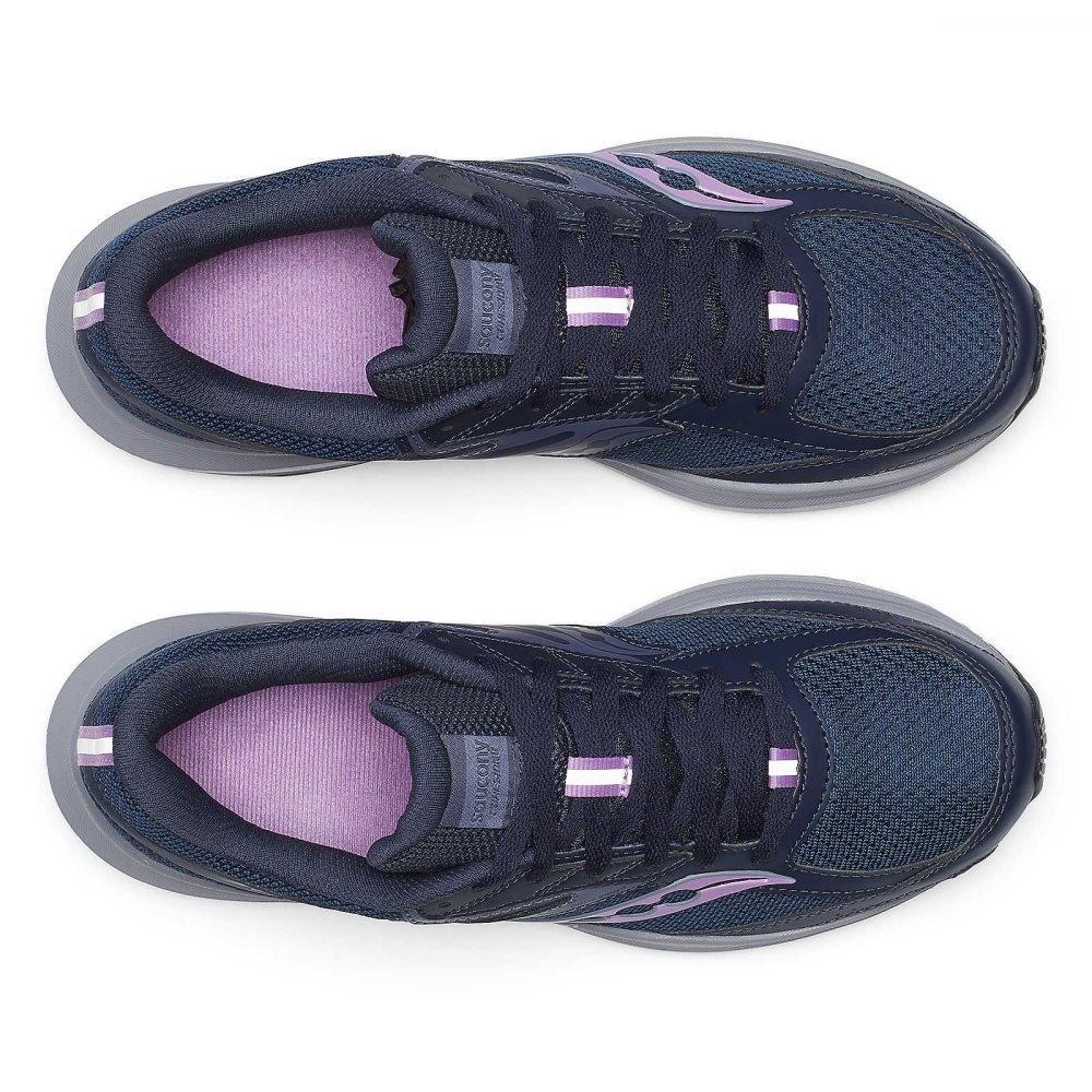 Saucony Cohesion 17 Wide Navy | GETMR-7198