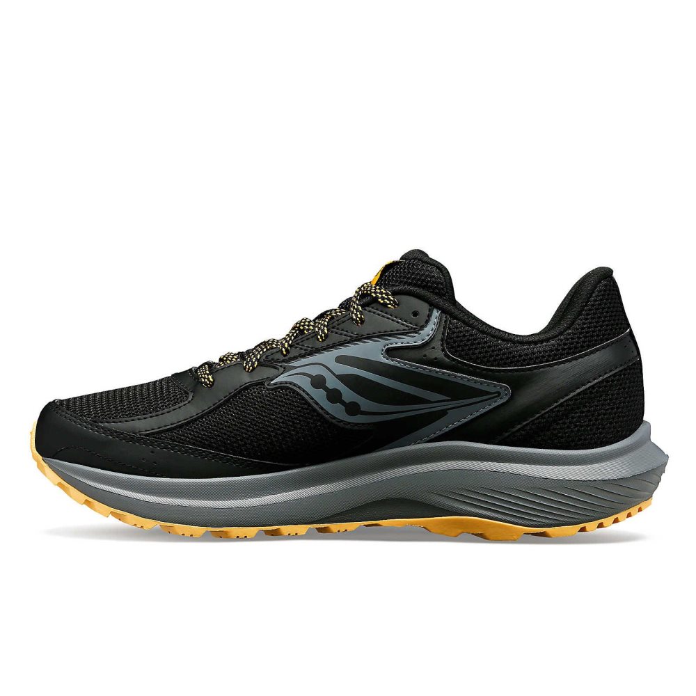 Saucony Cohesion TR17 Wide Black | GBKMH-7142