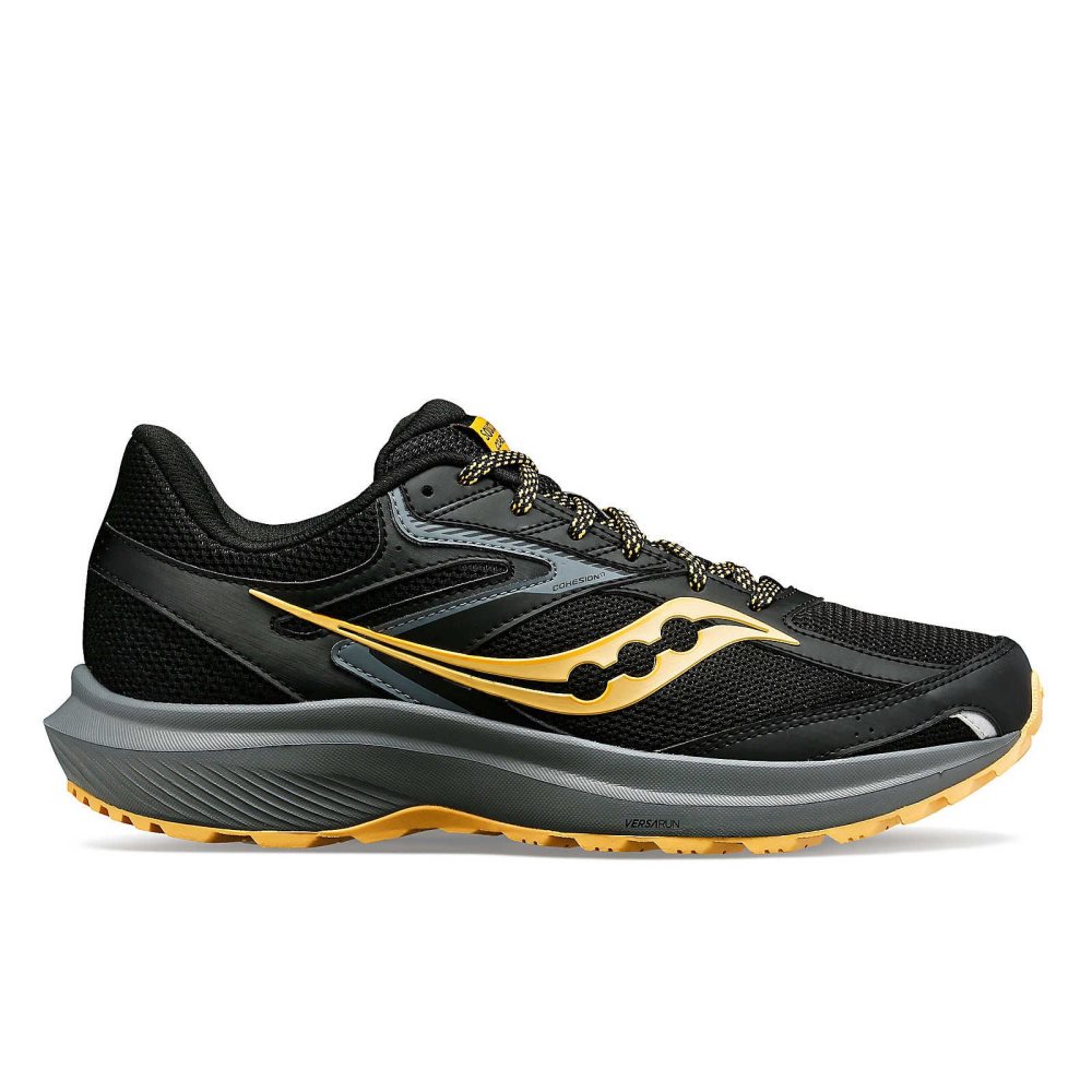 Saucony Cohesion TR17 Wide Black | GBKMH-7142