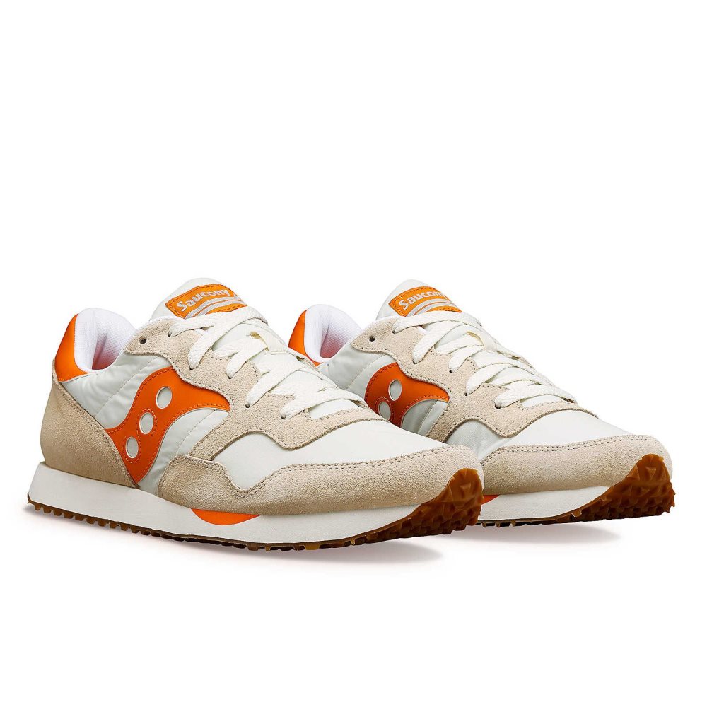 Saucony DXN Trainer Beige Orange | AWXFK-6720