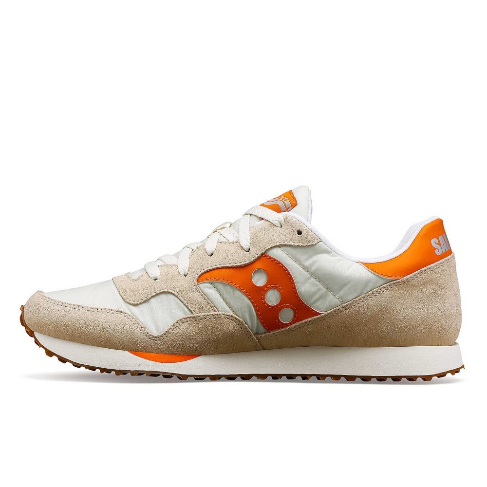 Saucony DXN Trainer Beige Orange | AWXFK-6720