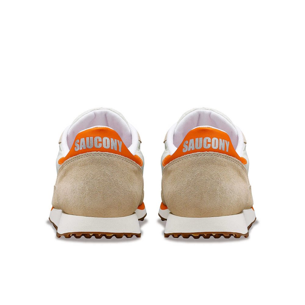 Saucony DXN Trainer Beige Orange | AWXFK-6720