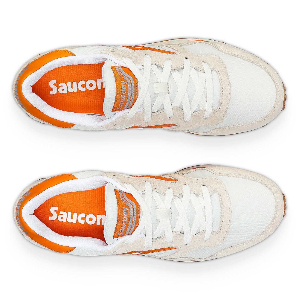 Saucony DXN Trainer Beige Orange | AWXFK-6720