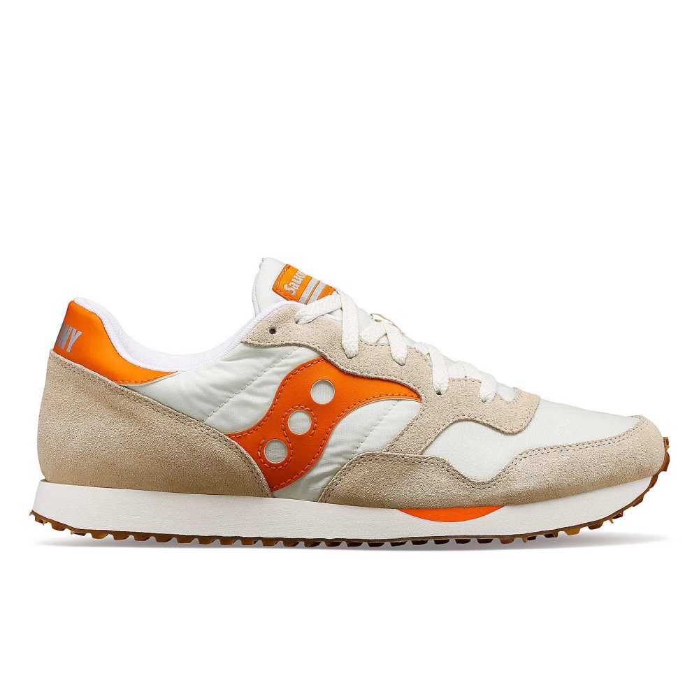 Saucony DXN Trainer Beige Orange | AWXFK-6720