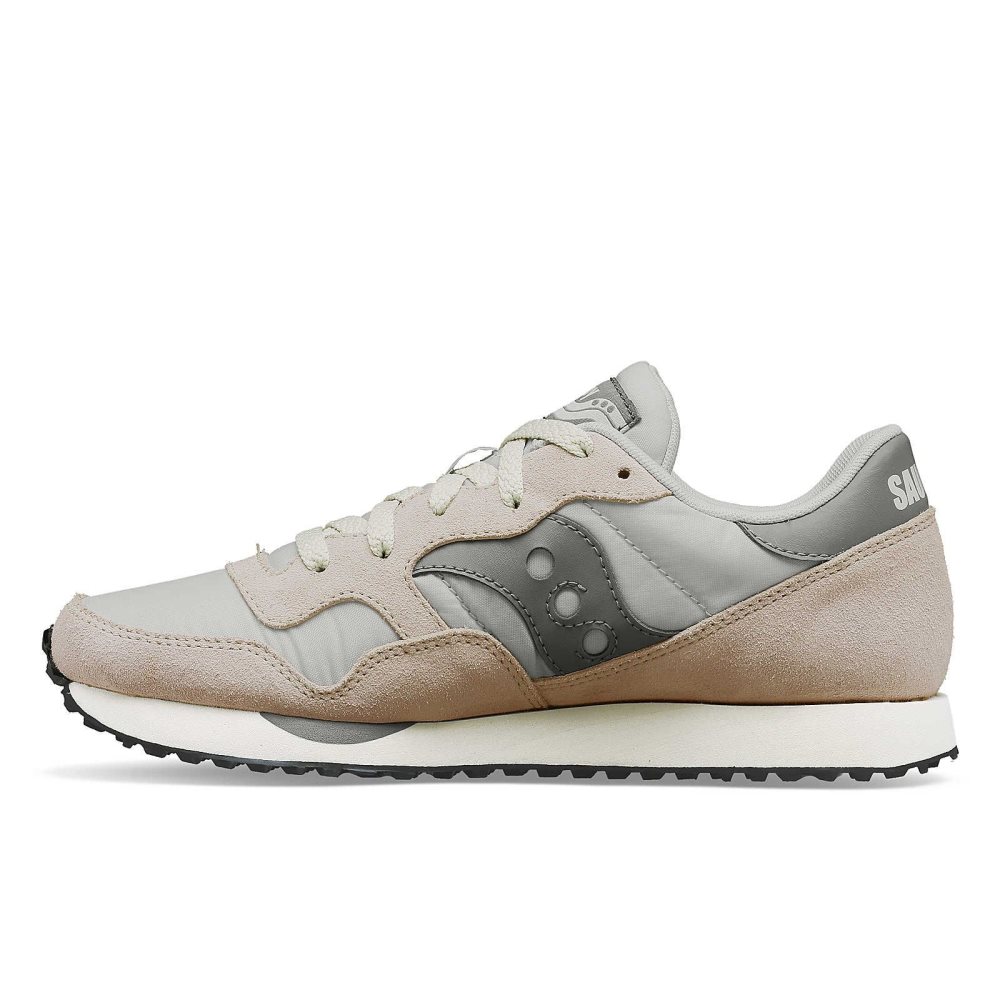 Saucony DXN Trainer Light Grey Pink | JYHFS-2586