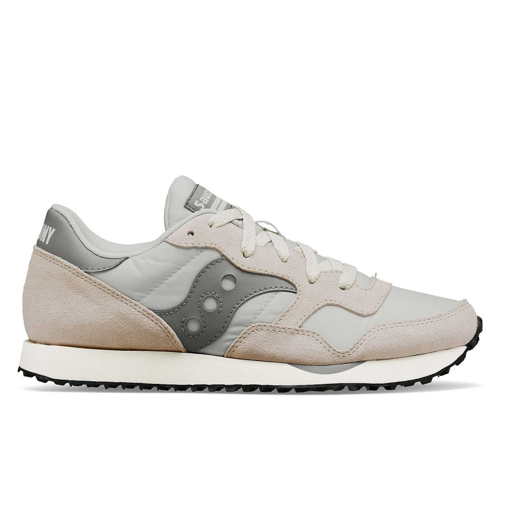 Saucony DXN Trainer Light Grey Pink | JYHFS-2586