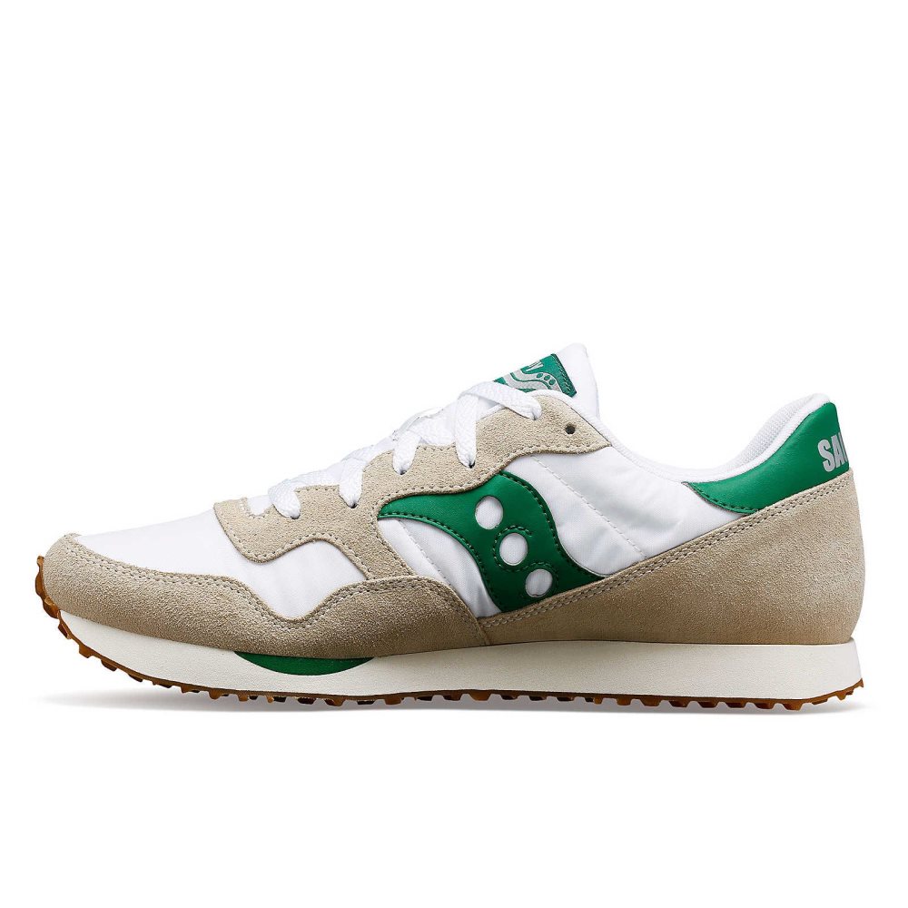 Saucony DXN Trainer White Green | WATNS-7912