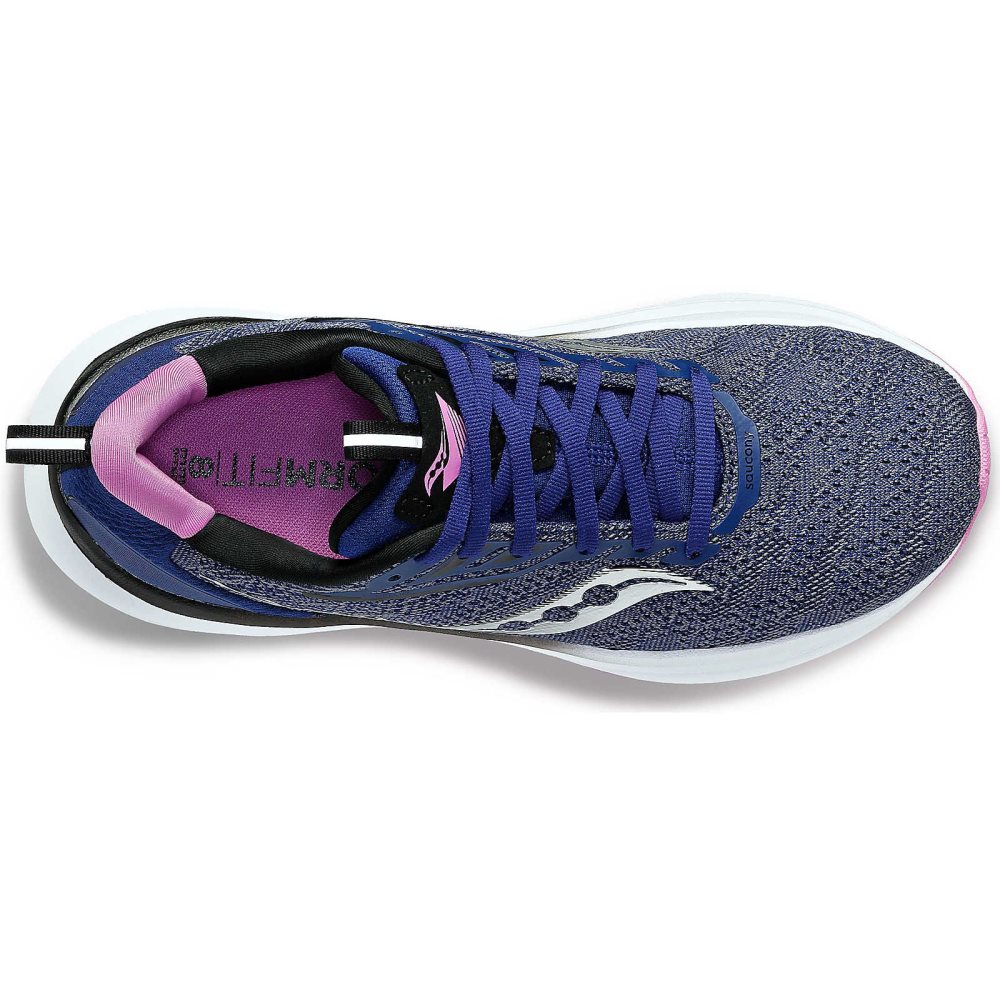 Saucony Echelon 9 Wide Indigo Purple | TRFAP-3148