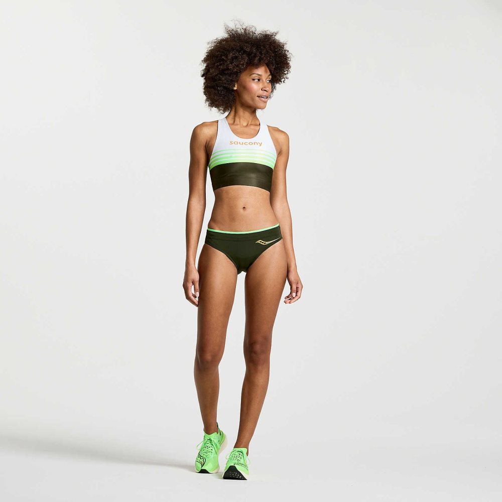 Saucony Elite Brief Short Umbra | OMUPH-5687