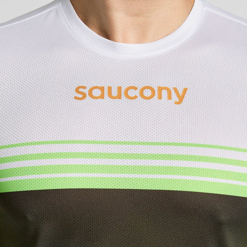 Saucony Elite Long Sleeve Umbra | QXPSK-7534