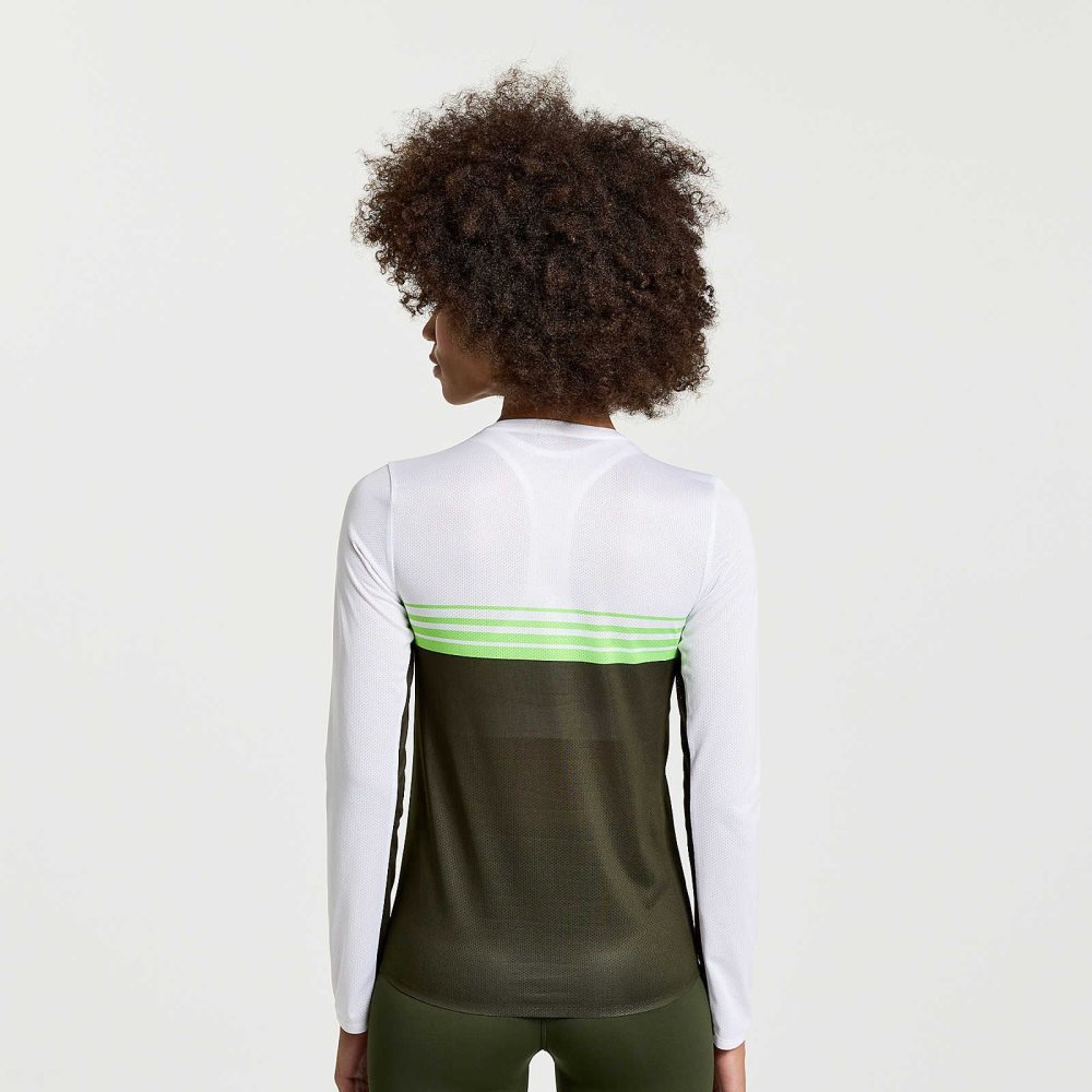 Saucony Elite Long Sleeve Umbra | ULOHQ-1504