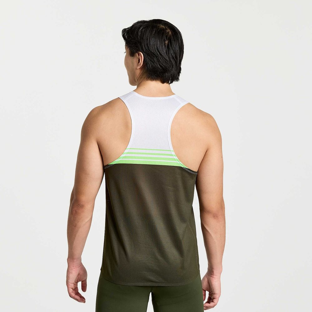 Saucony Elite Singlet Umbra | XZKCN-9450