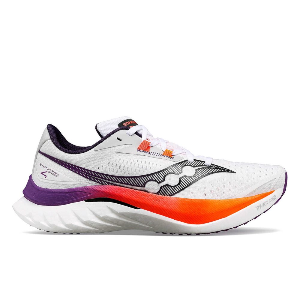 Saucony Endorphin Speed 4 White | FYCVA-6421