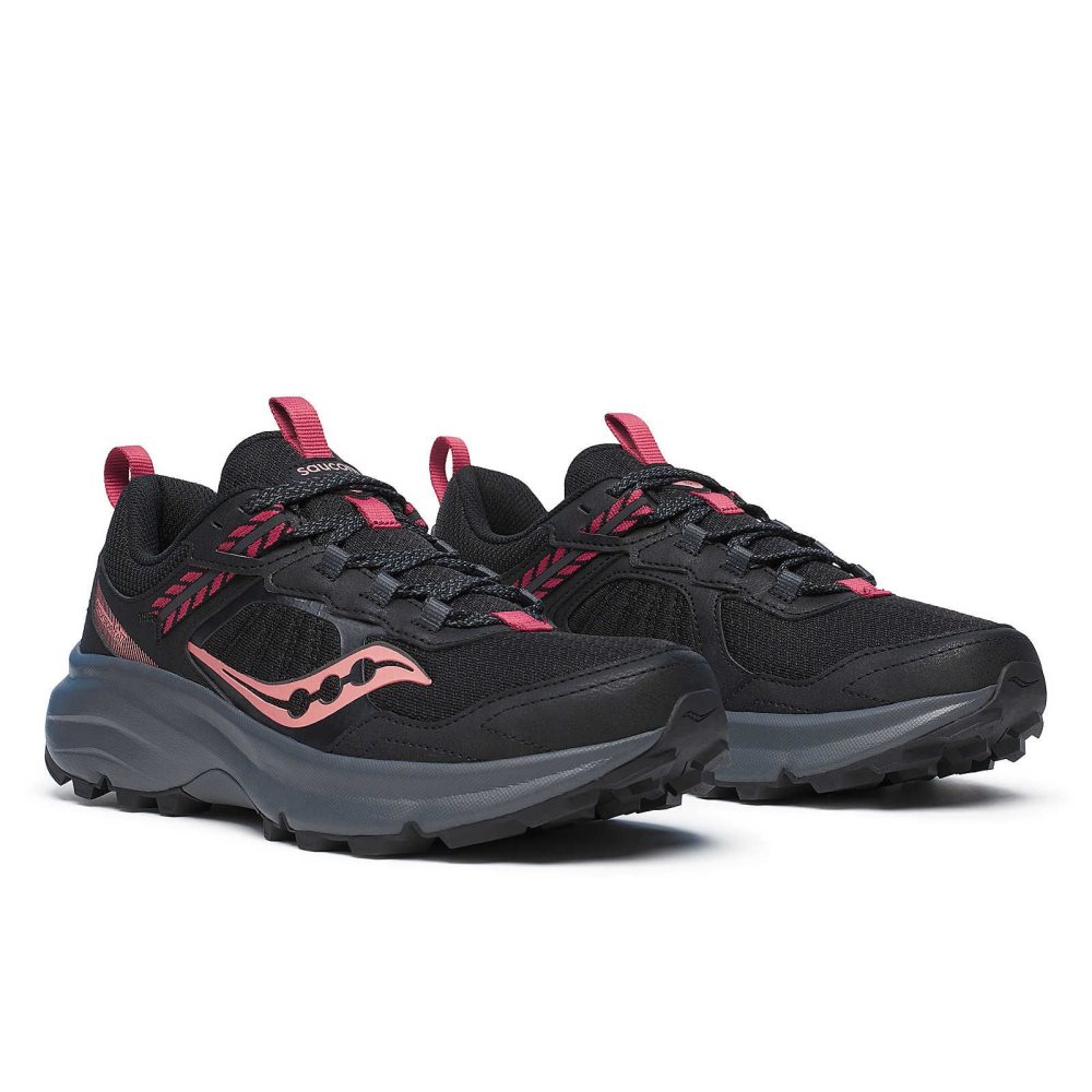 Saucony Excursion TR17 Black Grey | AZGVF-4560