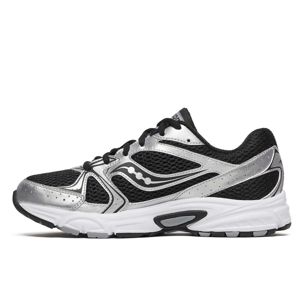 Saucony Grid Ride Millennium Black Silver | HGLCV-7253