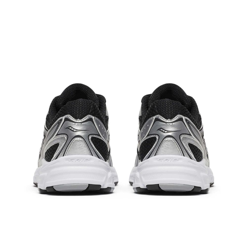 Saucony Grid Ride Millennium Black Silver | HGLCV-7253