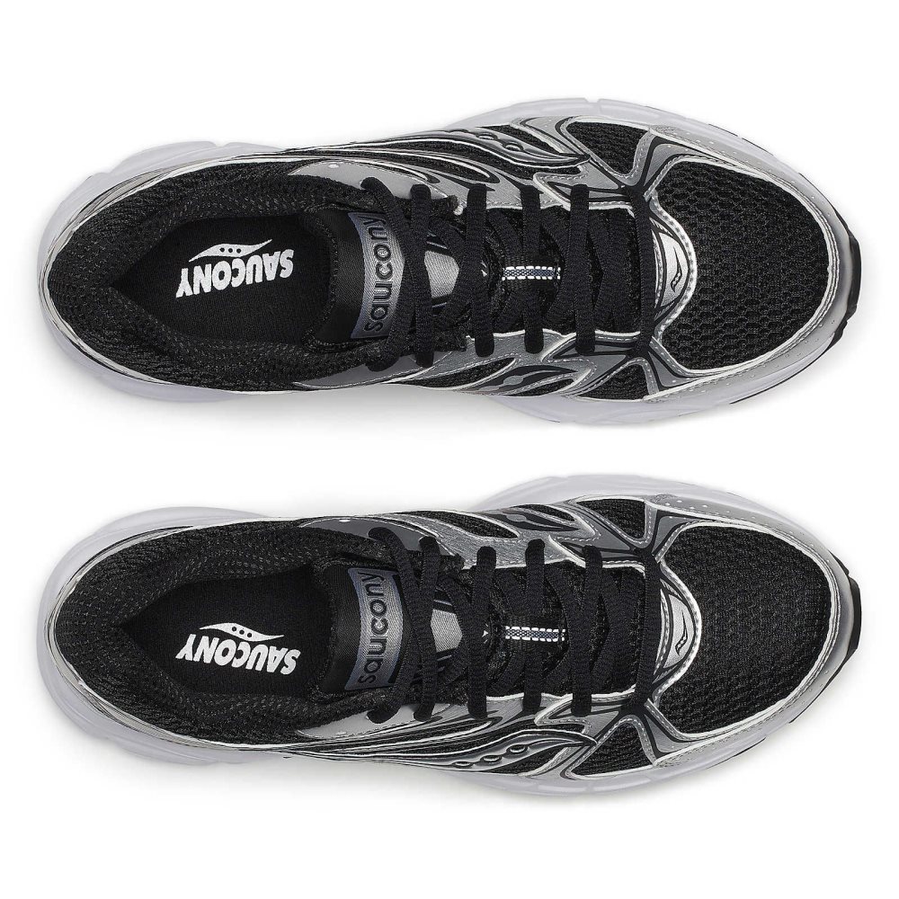 Saucony Grid Ride Millennium Black Silver | HGLCV-7253