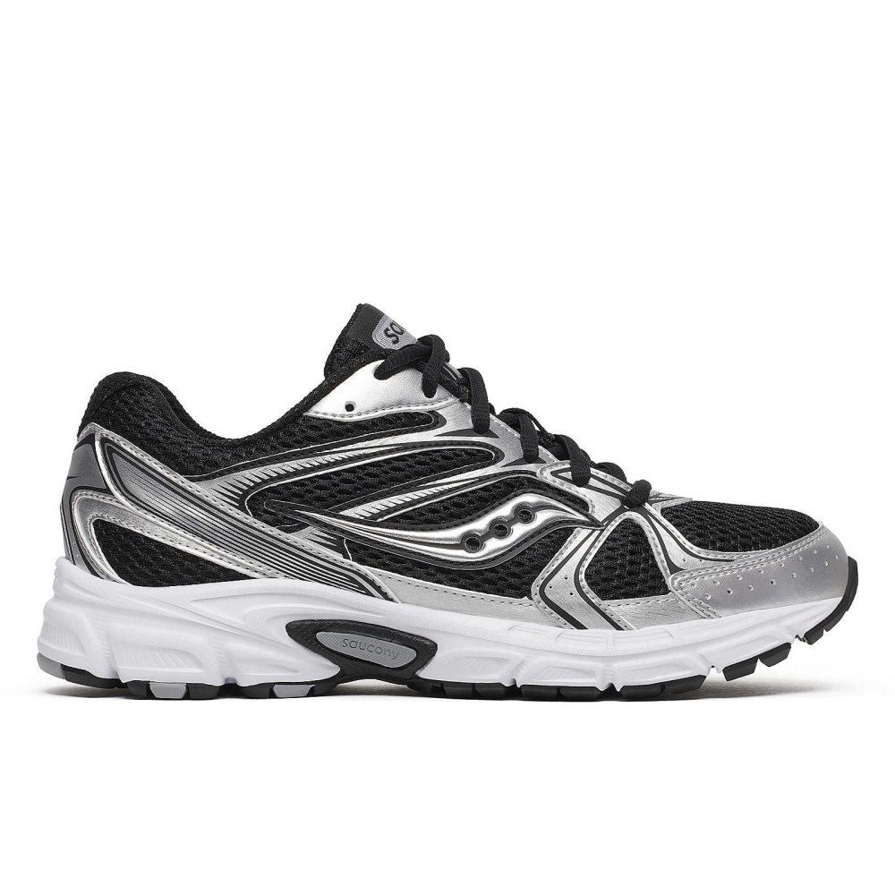 Saucony Grid Ride Millennium Black Silver | HGLCV-7253