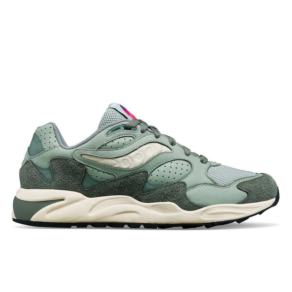 Saucony Grid Shadow 2 Chromatic Olive | JMCLH-1349