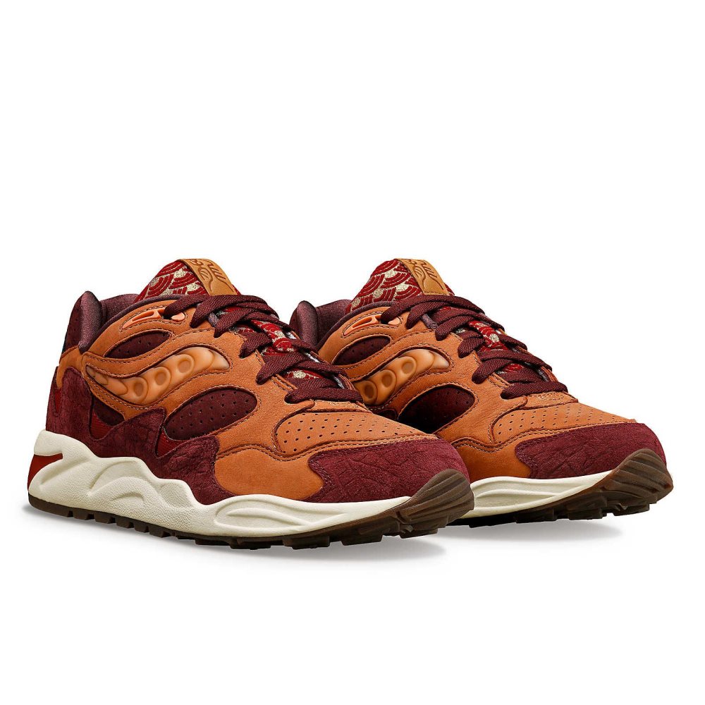 Saucony Grid Shadow 2 Dragon Red | ECBXN-5871