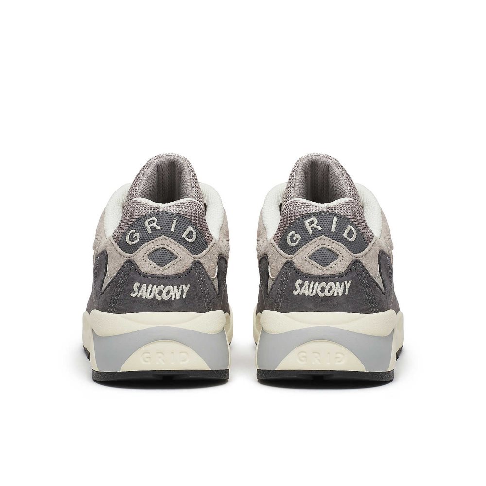 Saucony Grid Shadow 2 Essential Grey Cream | YFWCV-7436