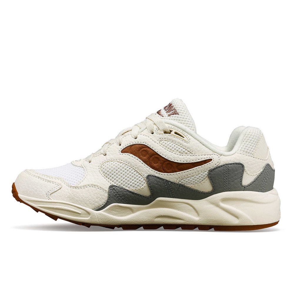 Saucony Grid Shadow 2 Mushroom Brown | WVQKC-8472