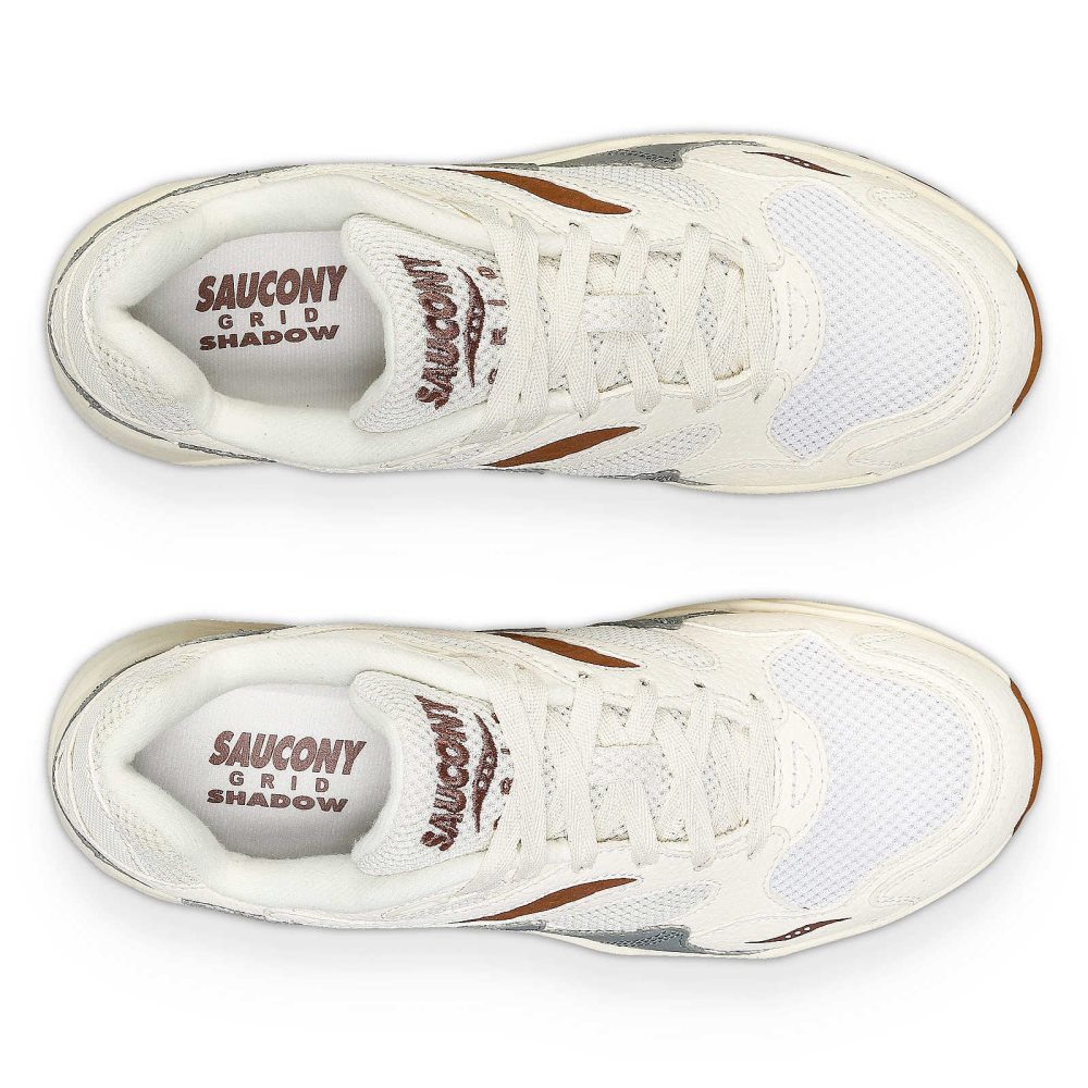 Saucony Grid Shadow 2 Mushroom Brown | WVQKC-8472