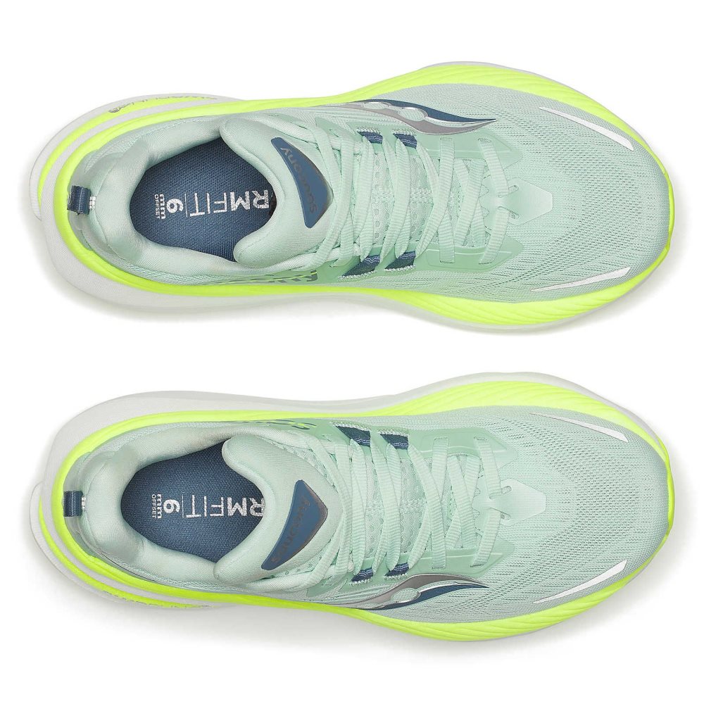 Saucony Hurricane 24 Jade Citron | NJWYF-7942