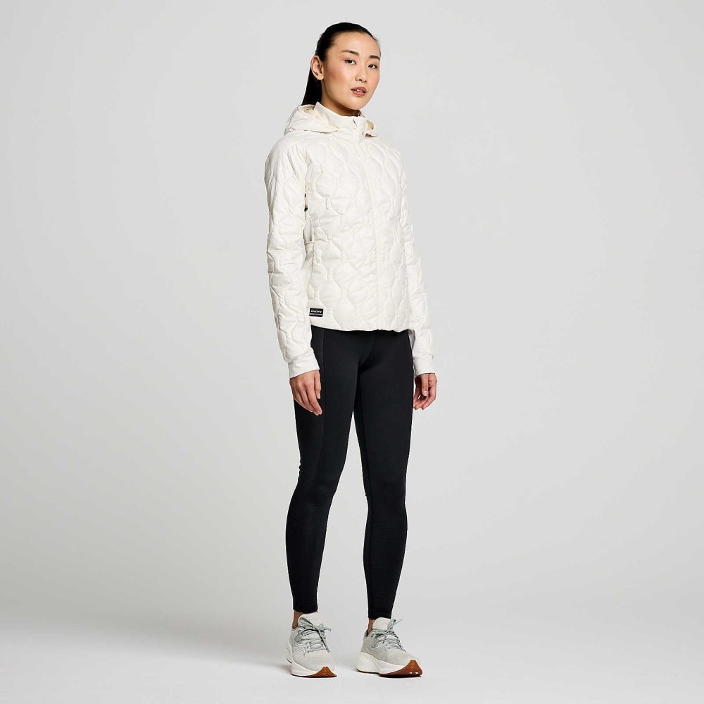 Saucony Hurricane Insulated Jacket Beige | CLQIH-5692