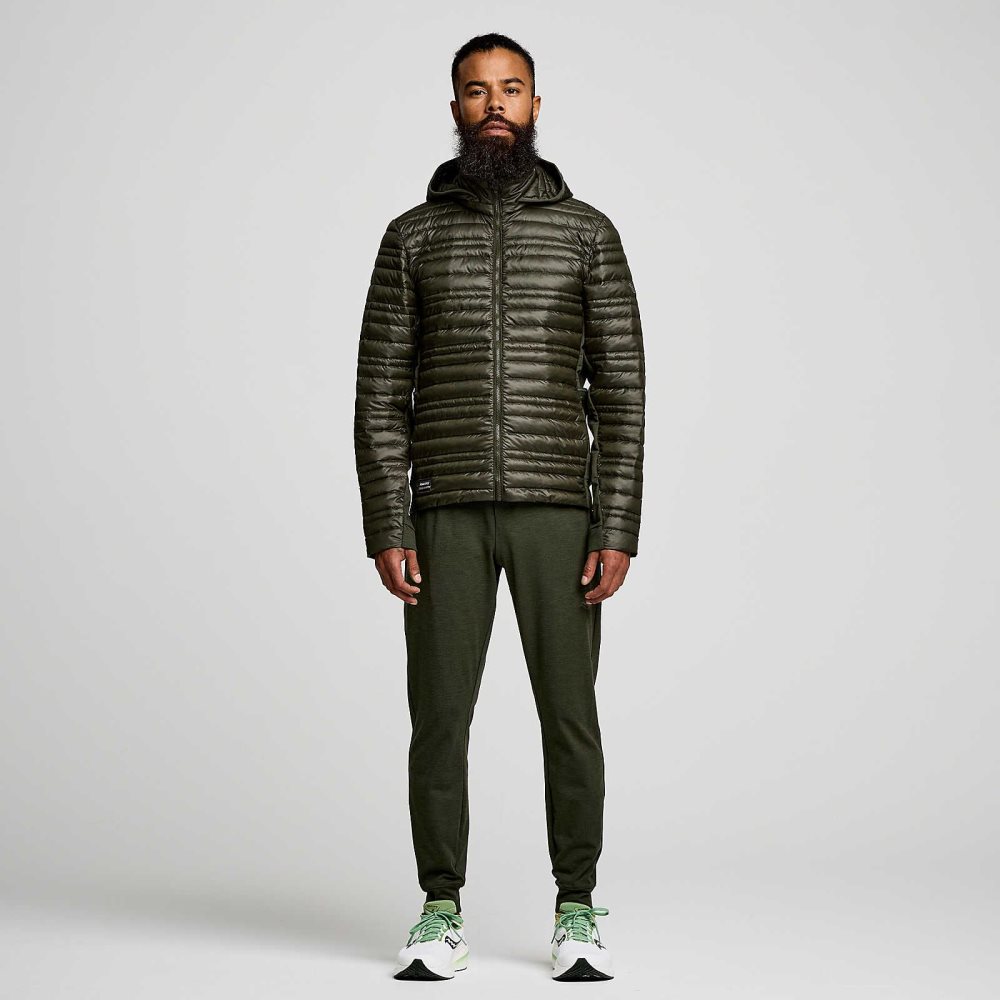 Saucony Hurricane Insulated Jacket Umbra | HWEUX-5903