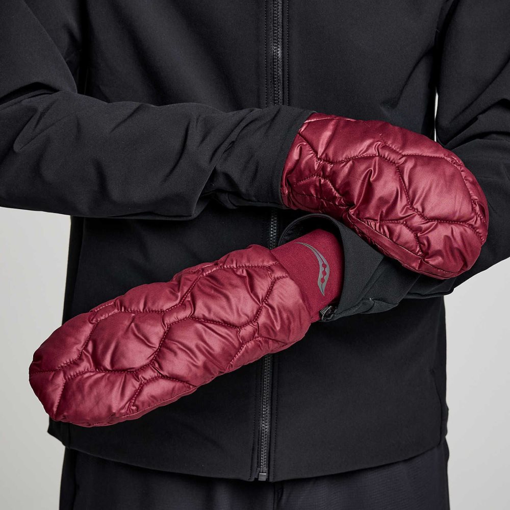 Saucony Hurricane Insulated Mitt Sundown | TQBCJ-3240