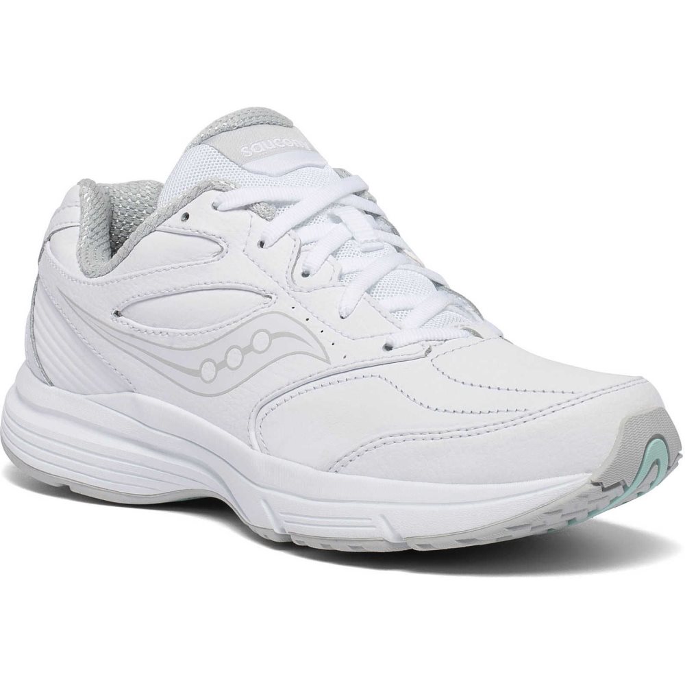 Saucony Integrity Walker 3 Narrow White | KSMHD-4936