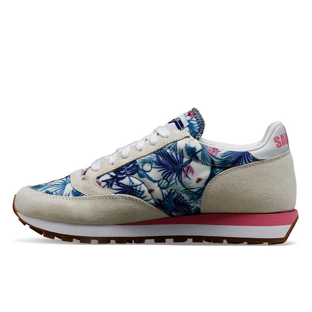 Saucony Jazz 81 Floral White | SIZMF-3279