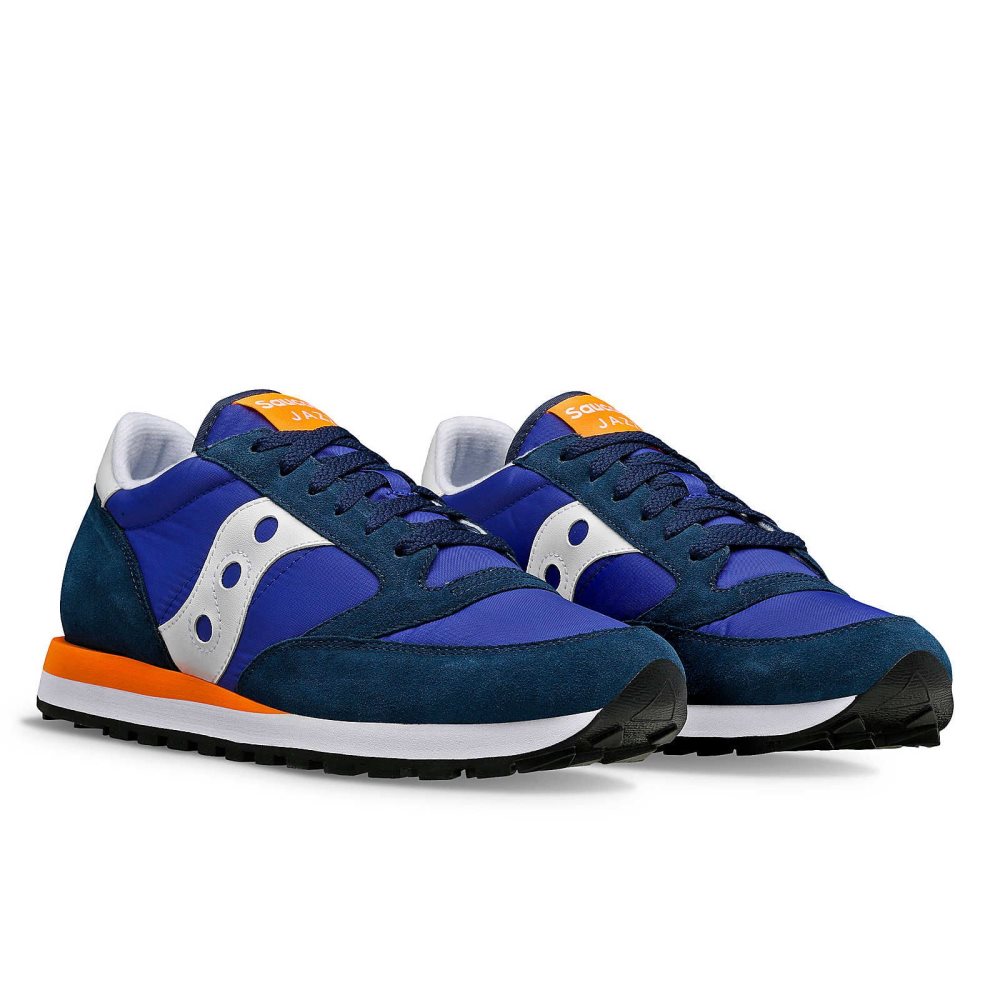 Saucony Jazz Original Navy White | OZKVP-1805