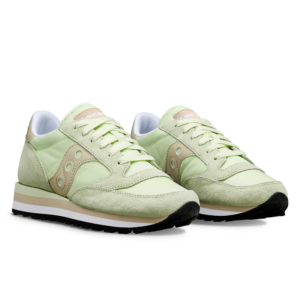 Saucony Jazz Triple Green Gold | DQVNS-1839