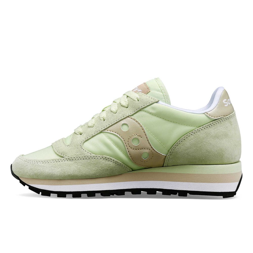 Saucony Jazz Triple Green Gold | DQVNS-1839