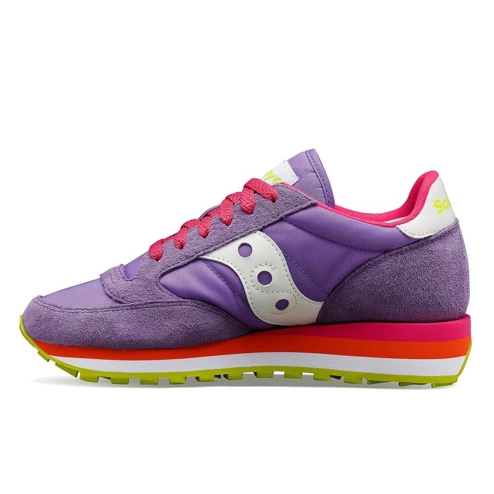 Saucony Jazz Triple Purple White | LUGST-2945