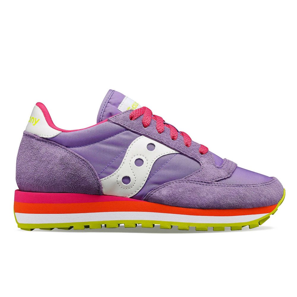 Saucony Jazz Triple Purple White | LUGST-2945