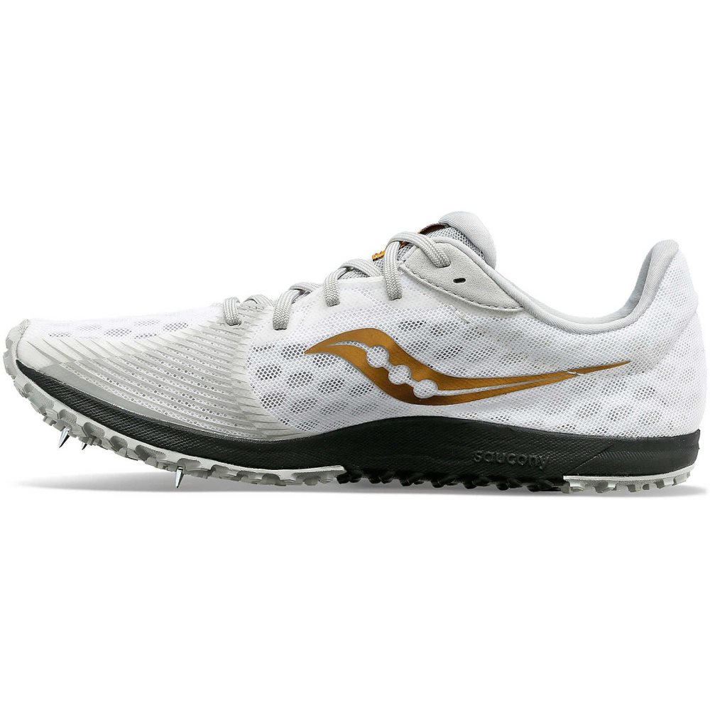 Saucony Kilkenny XC9 Spike White | QNAYW-0759